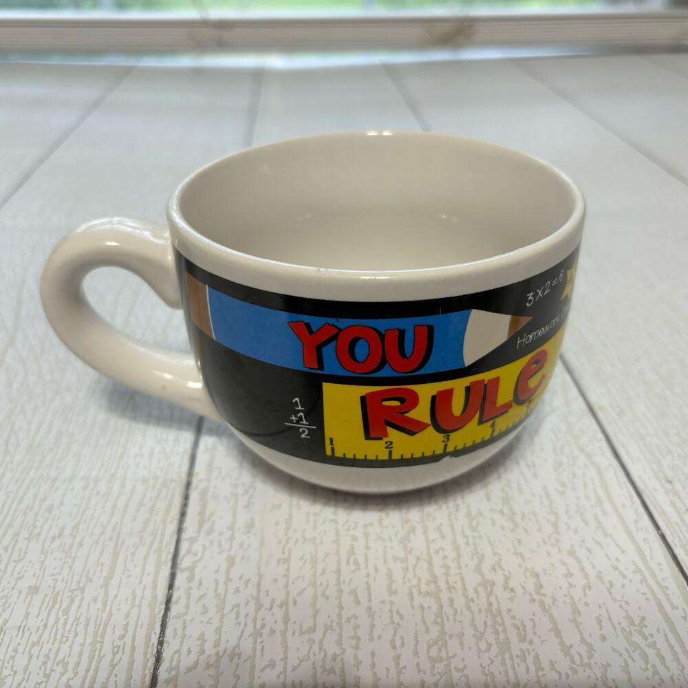 Teacher Appreciation You Rule Coffee Mug